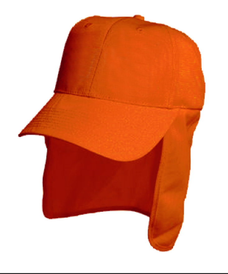 Luminescent Safety Cap with Flap - view 3