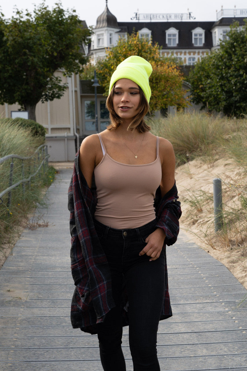 Luminescent Safety Acrylic Beanie - Toque || 3028 - view 2