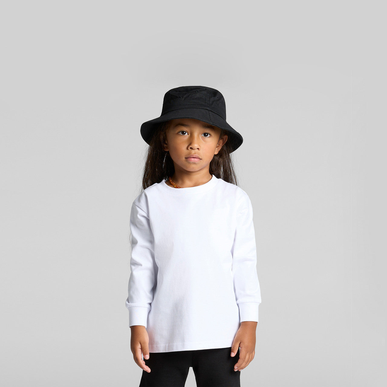 Kids Classic L/S Tee3062 - WHITE