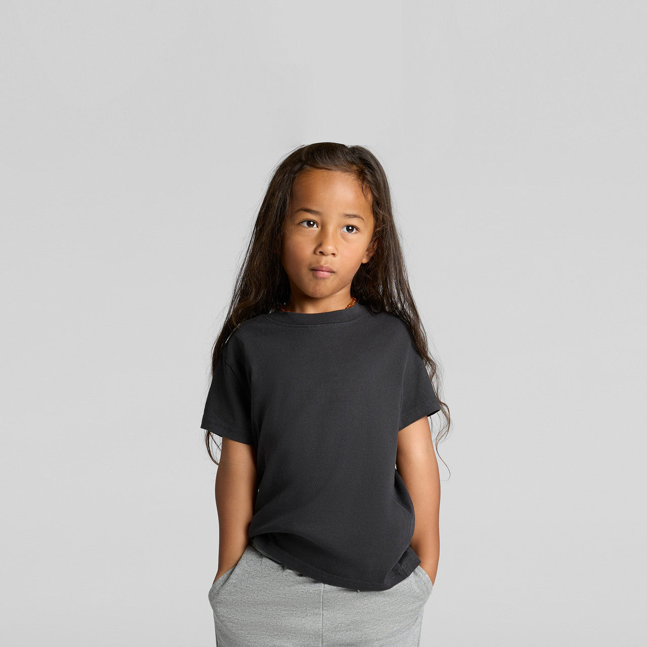 Kids Heavy Faded Tee3070 - FADED BONE