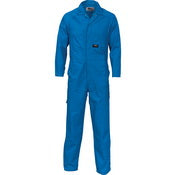 Polyester Cotton Coverall - Medium Blue