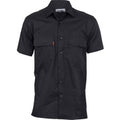 Three Way Cool Breeze Short Sleeve Shirt - Black