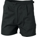 Cotton Drill Utility Shorts - Black