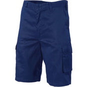 Middleweight Cool-Breeze Cotton Cargo Shorts - Navy