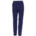 Ladies Cotton Drill Work Pants - Navy
