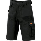 Duratex Cotton Duck Weave Cargo Shorts - Black