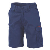 Ladies Digga Cool -Breeze Cargo Shorts - Black