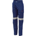Ladies Digga Cool -Breeze Cargo CSR R/Taped Pants - Navy