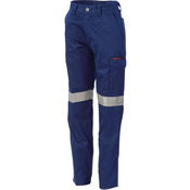 Ladies Digga Cool -Breeze Cargo CSR R/Taped Pants - Navy