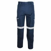 RipStop Cargo Pants with CSR Reflective Tape - Navy