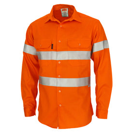 Patron Saint Flame Retardant ARC Rated Taped Shirt with 3M F/R Tape - L/S - Orange