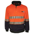 HiVis 1/2 Zip FR  HRC2 D/N Jumper - Orange/Navy