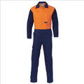 Patron Saint® Flame Retardant Two Tone Drill Overall - Orange/Navy