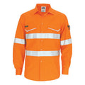 RipStop Cotton Cool Shirt with CSR Reflective Tape, L/S - Orange