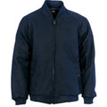 Bluey Jacket with Ribbing Collar & Cuffs - Navy
