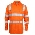 HiVis Segment Taped Coolight VIC Rail Shirt - Orange