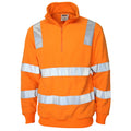Hvs VIC Rail 1/2ZIP POLAR Fleece - VIC Orange