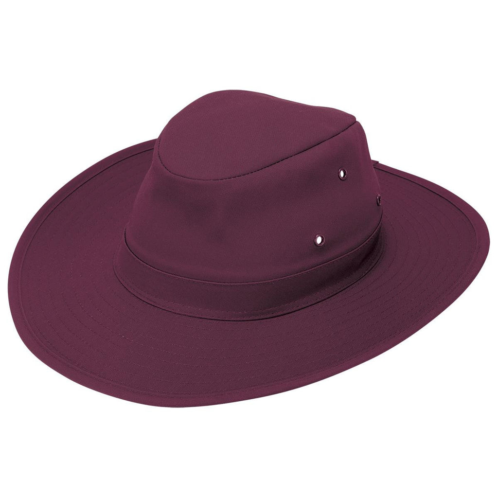 Poly Viscose Slouch Hat - Royal