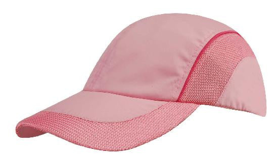 Spring Woven Fabric with Mesh to Side Panels and Peak - view 3