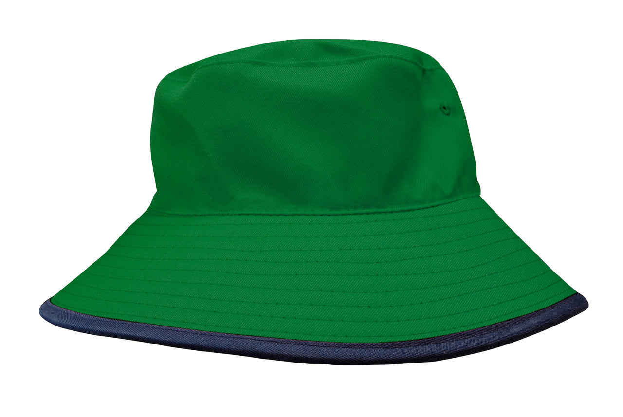 Reversible Breathable Poly Twill Bucket Hat - view 3
