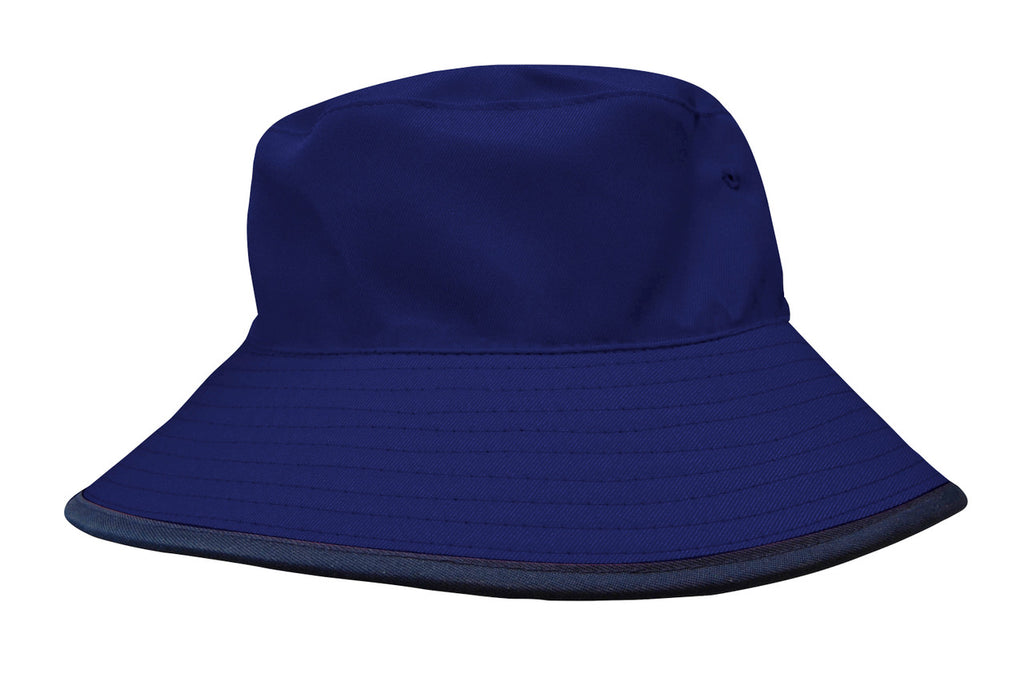 Reversible Breathable Poly Twill Bucket Hat - view 6