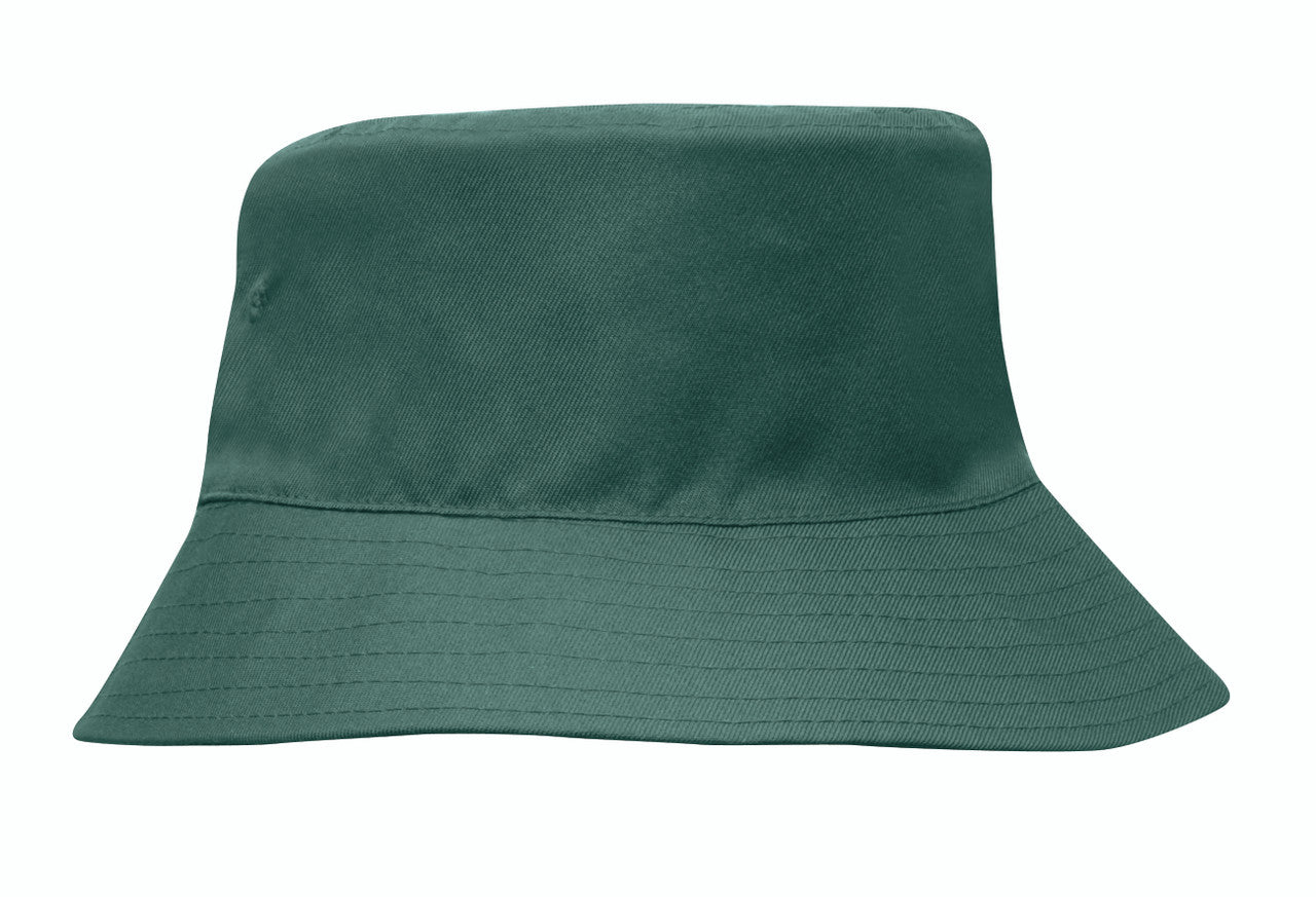 Breathable Poly Twill Childs Bucket Hat || 3939 - view 3