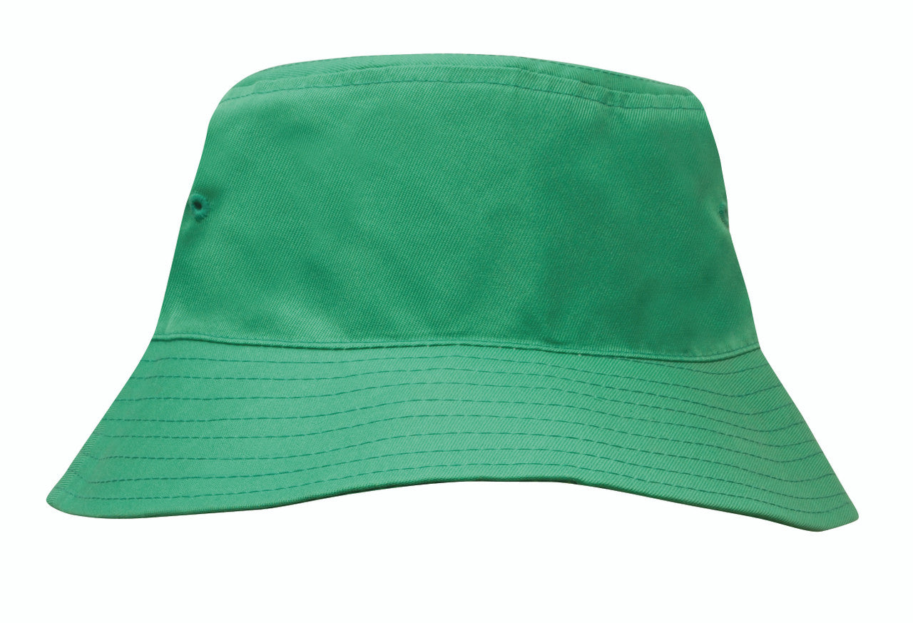 Breathable Poly Twill Childs Bucket Hat || 3939 - view 4