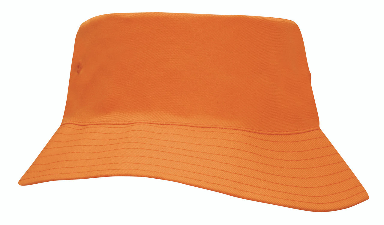 Breathable Poly Twill Childs Bucket Hat || 3939 - view 7