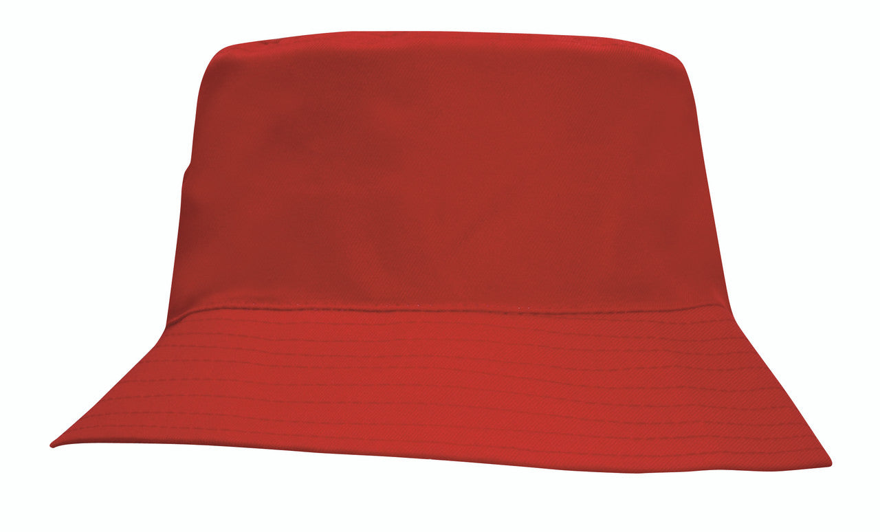 Breathable Poly Twill Childs Bucket Hat || 3939 - view 9
