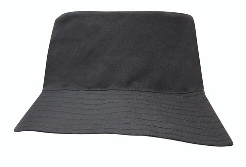 Breathable Poly Twill Youth Bucket Hat - view 2