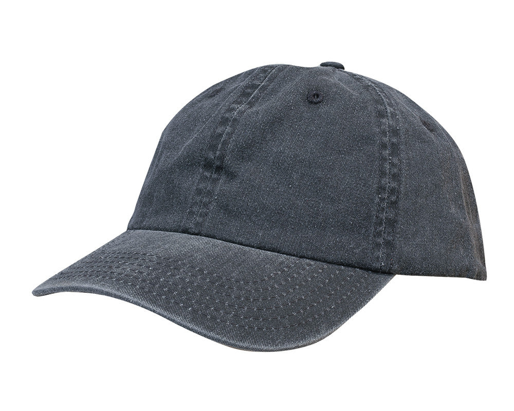 Enzyme Washed Pigment Dyed Cotton Twill Cap - view 5