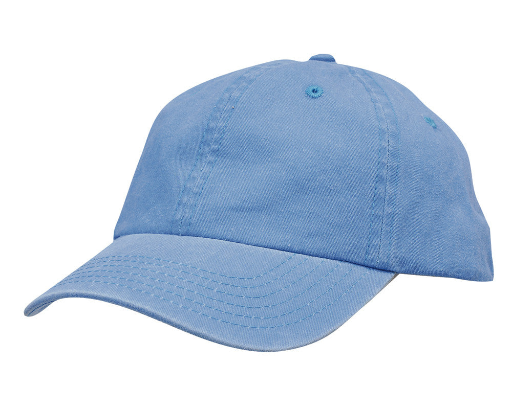 Enzyme Washed Pigment Dyed Cotton Twill Cap - view 6