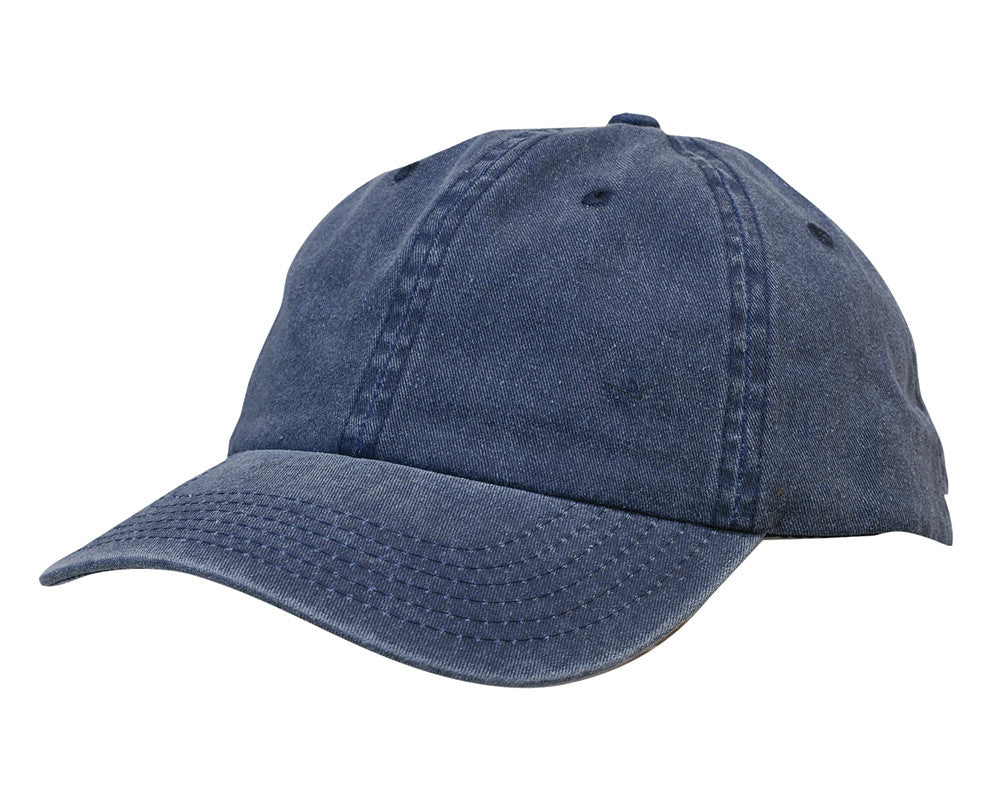 Enzyme Washed Pigment Dyed Cotton Twill Cap - view 8