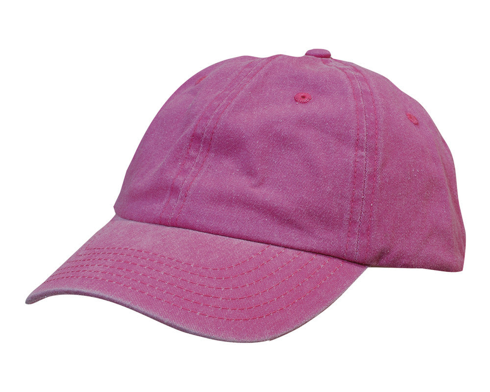 Enzyme Washed Pigment Dyed Cotton Twill Cap - view 9