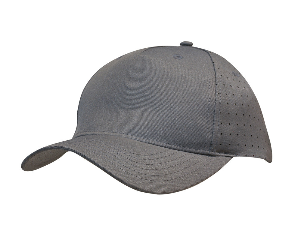 Breathable Poly Twill with circle perforations || 3976 - view 6