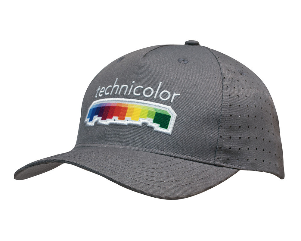 Breathable Poly Twill with circle perforations || 3976