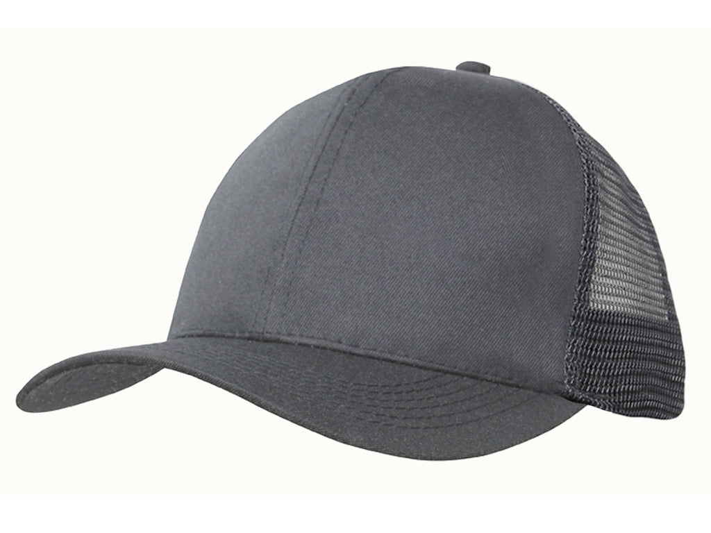 Recycled Breathable Poly Twill with Mesh Back Cap - view 5