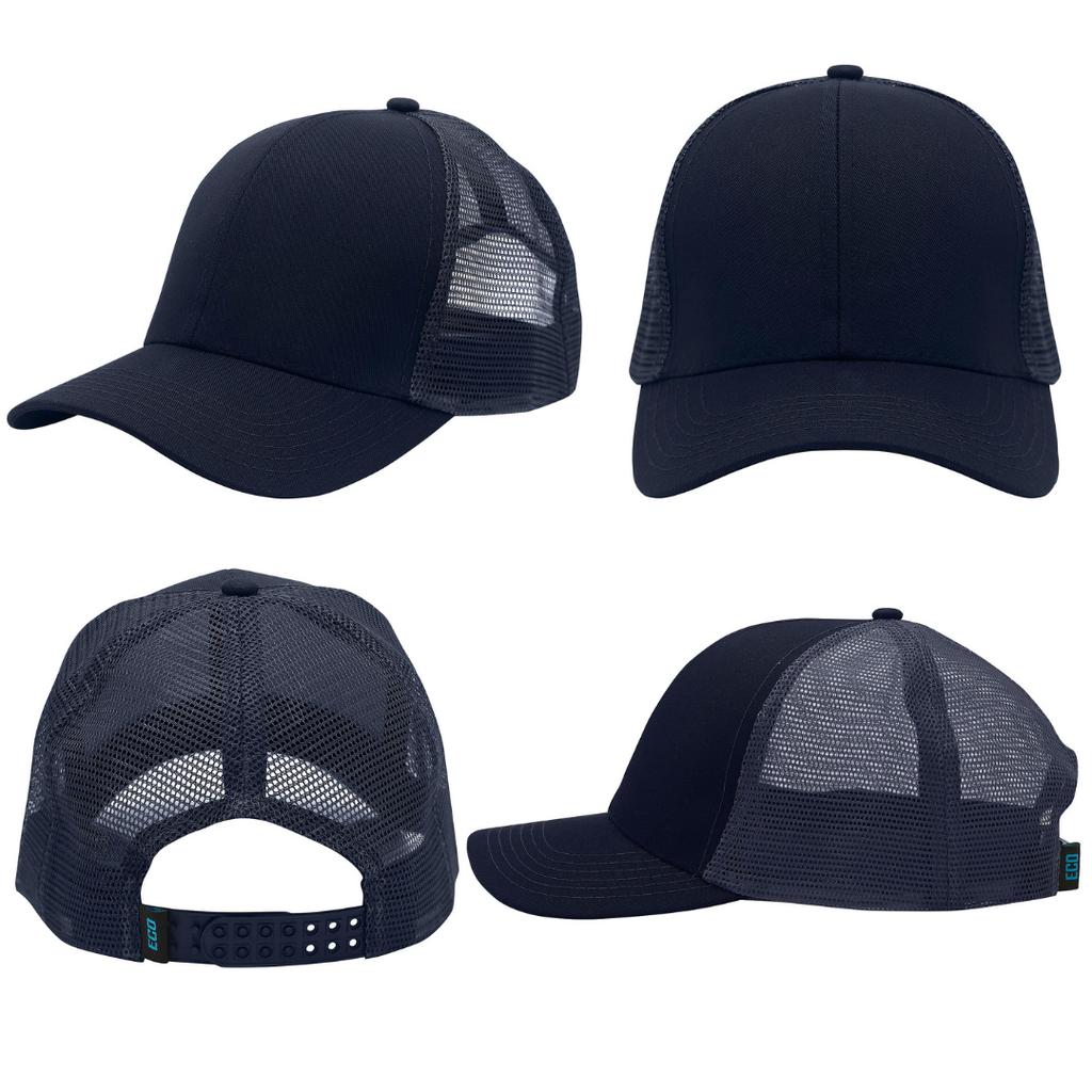 Recycled Breathable Poly Twill with Mesh Back Cap - view 2