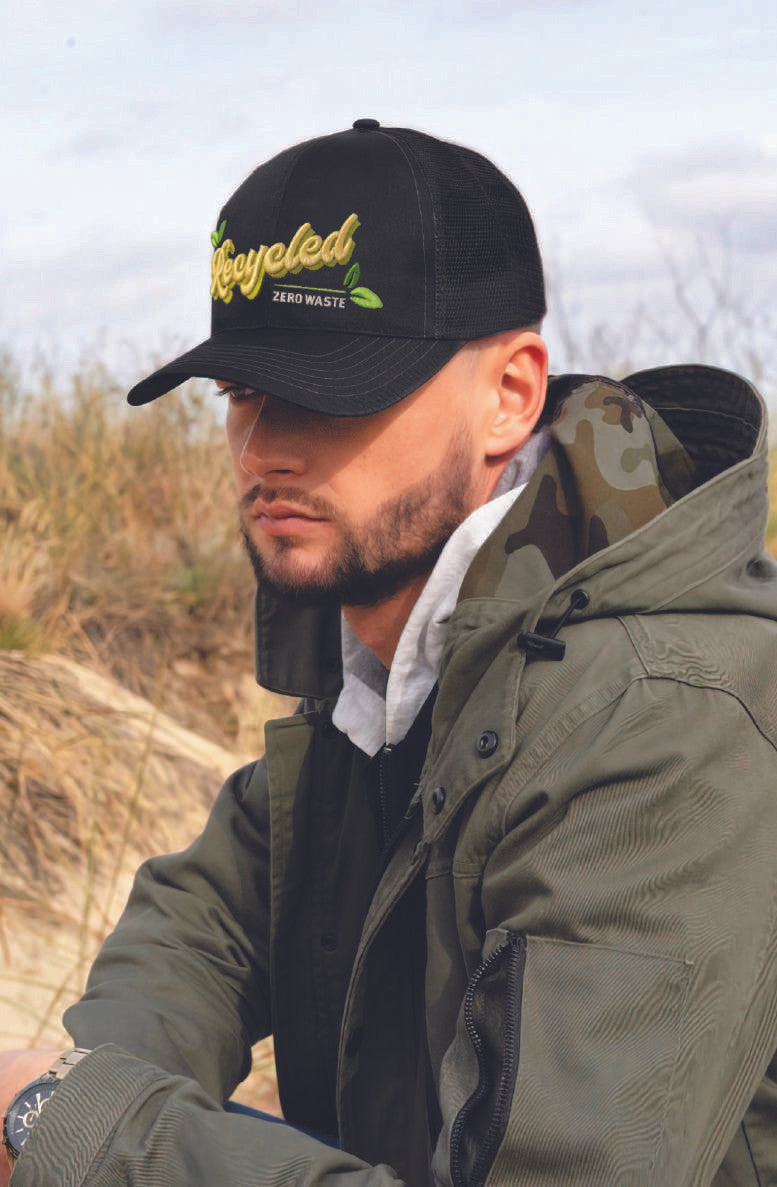 Recycled Breathable Poly Twill with Mesh Back Cap - view 3