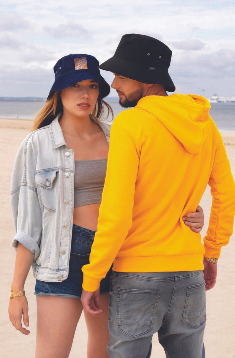 Recycled Breathable Poly twill Bucket Hat - view 2