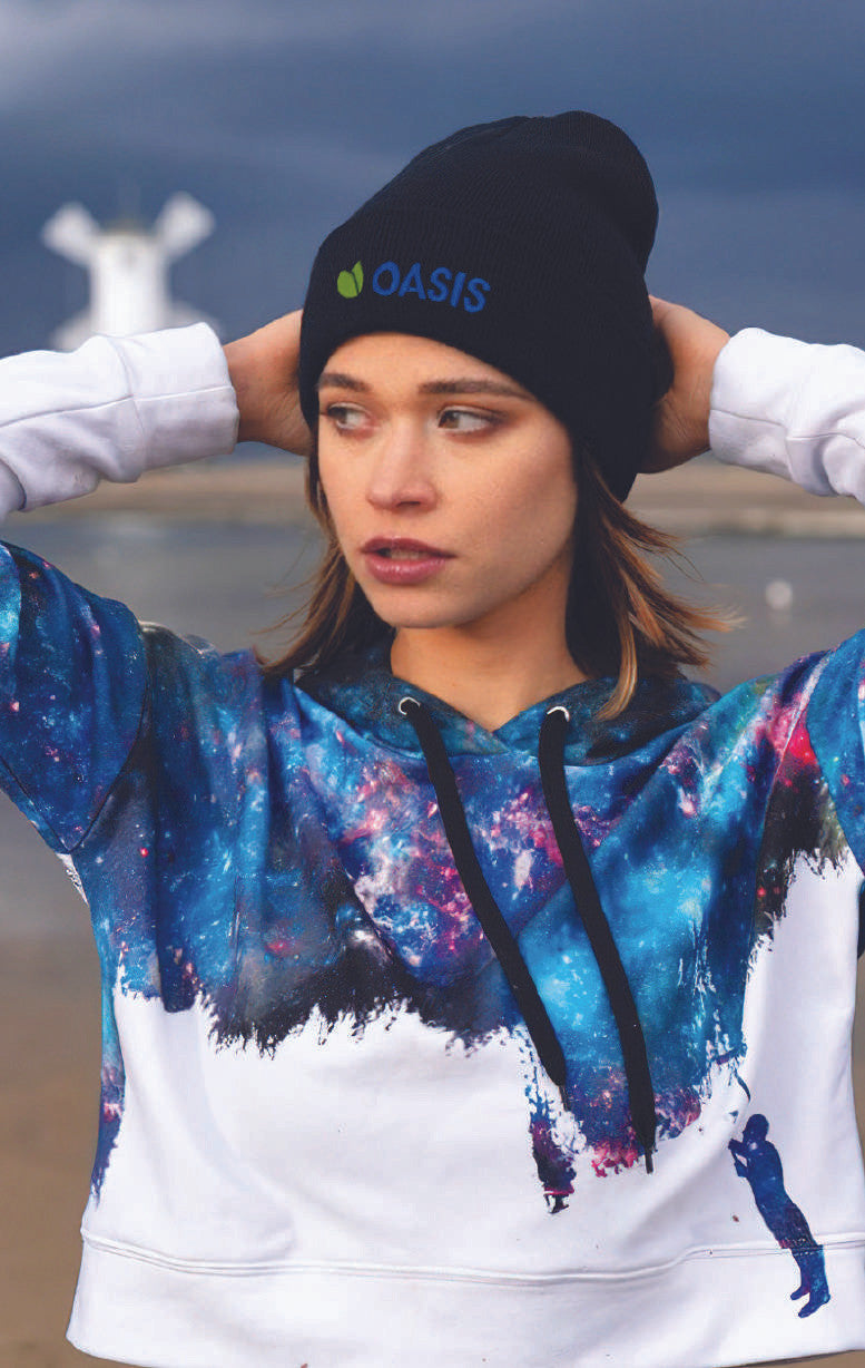 Recycled Roll Up Beanie - view 2