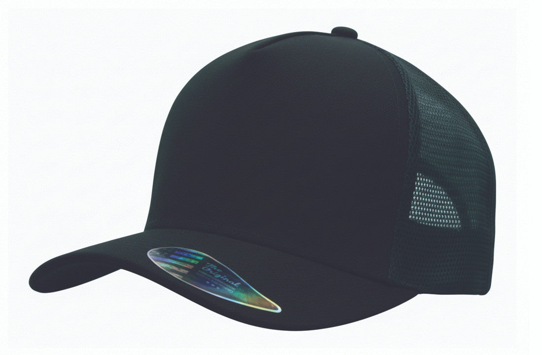 American Premium Twill/Mesh Deep Fit Trucker Cap - view 4