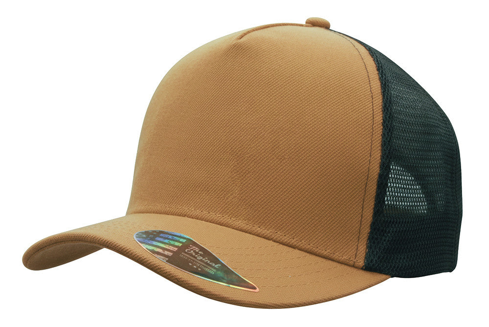 American Premium Twill/Mesh Deep Fit Trucker Cap - view 5