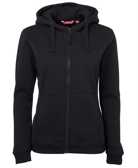 JB's Ladies Full Zip Fleecy Hoodie