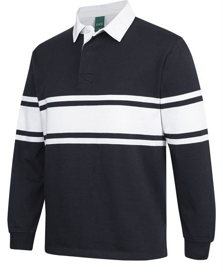 C of C 3 Stripe Yarn Dyed Rugby - 2 Colour(s) available