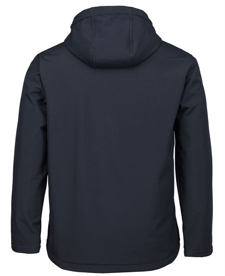 Podium Three Layer Hooded Softshell Jacket