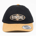 RIPCURL | HERITAGE OVAL SB CAP- BLACK/TAN
