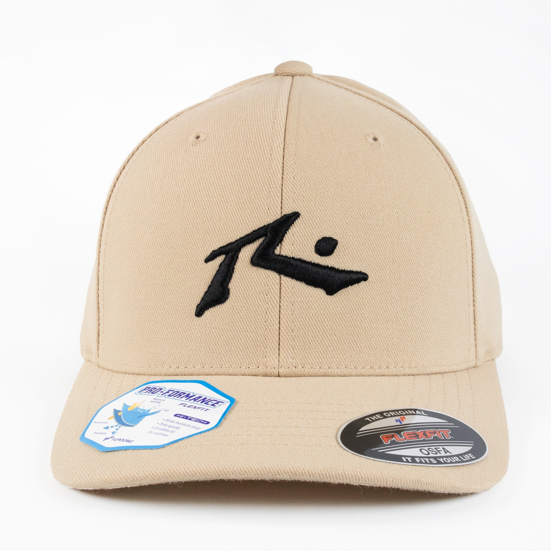 RUSTY | CHRONIC 4 FLEXFIT CAP-KHAKI