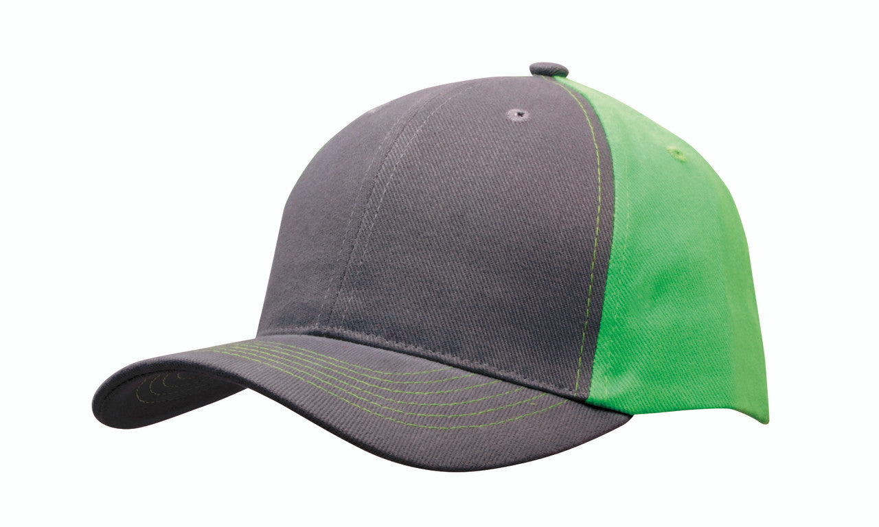 Brushed Heavy Cotton Contrast Cap - view 4