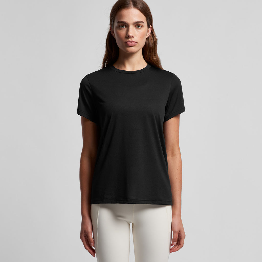 Wo's Maple Active Tee4001A - WHITE